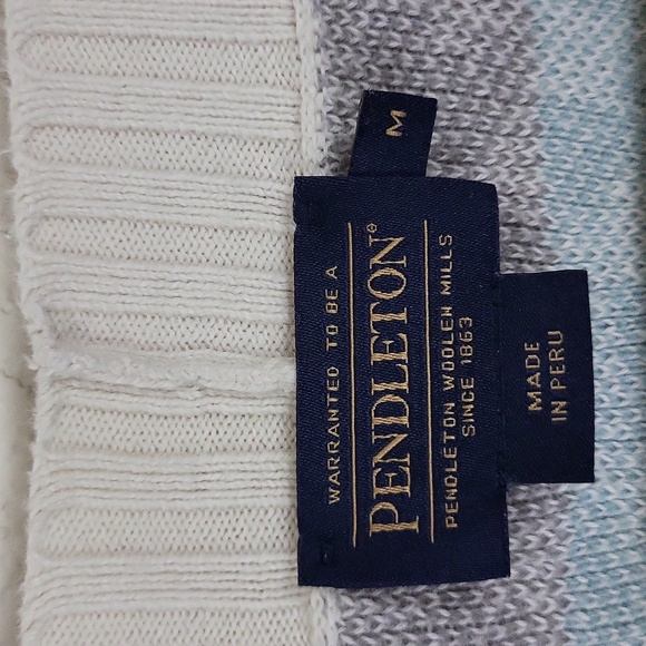 Pendleton Aztec Knit Cardigan Size M - Picture 3 of 7
